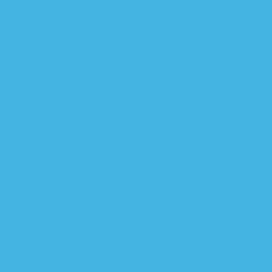 Aquatic Blue color swatch representing the Fruit of the Loom 3930R HD Cotton Short Sleeve T-Shirt options on Hau Ink's e-commerce site.