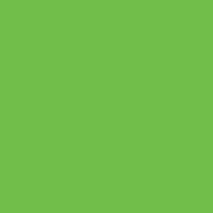 Bright neon green fabric swatch representing one of the color options for the Fruit of the Loom 3930R HD Cotton Short Sleeve T-Shirt.