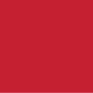 True Red color swatch for Fruit of the Loom 3930R HD Cotton Short Sleeve T-Shirt, showcasing vibrant fabric suitable for custom merchandise.