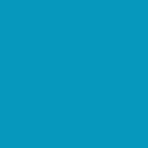 Turquoise Heather color swatch for Fruit of the Loom 3930R HD Cotton Short Sleeve T-Shirt, showcasing vibrant shade among 20+ color options available.